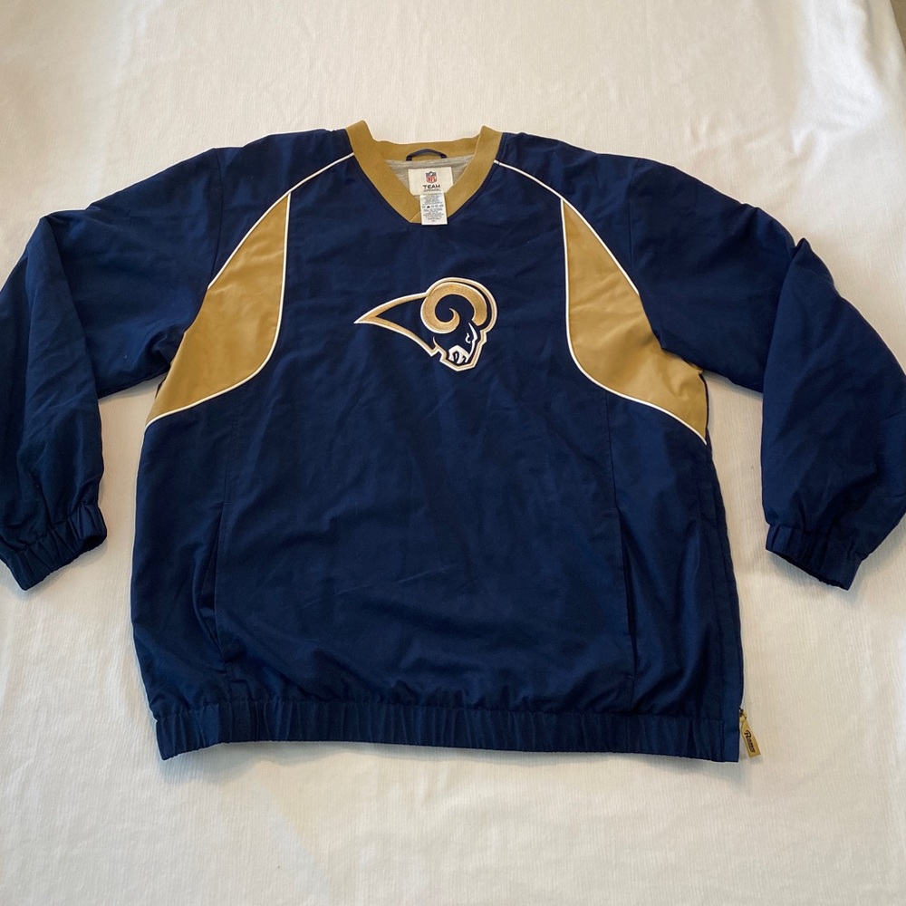 Vintage Rams Windbreaker Pullover
